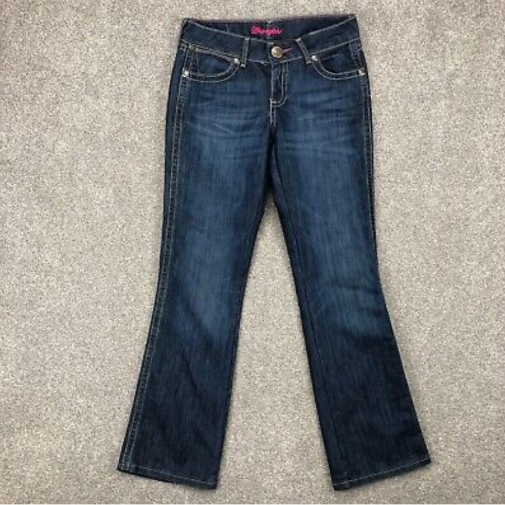 Wrangler boot cut jeans size 3/4 x 32